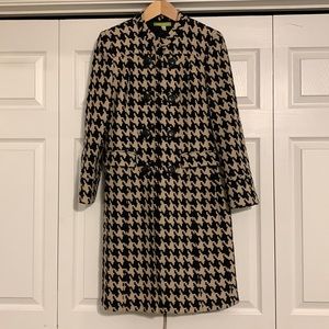 Sigrid Olsen Patterned Wool Coat